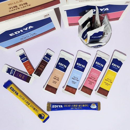 满十条包邮韩国ediya速溶咖啡