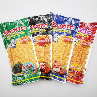 泰国进口 bento拌多乐超味鱿鱼片20g辣味手撕即食鱿鱼干特产