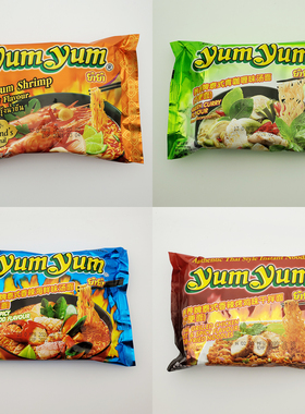 5袋包邮 泰国进口养养泰式冬阴功香辣烤鸡味干拌面泡面海鲜方便面