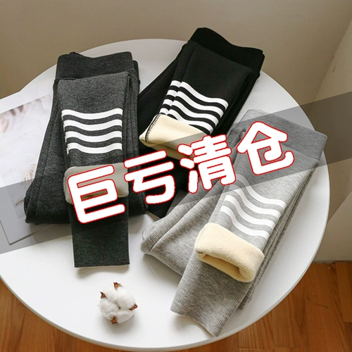 Демисезонные кашемировые утепленные бархатные леггинсы, 350 грамм