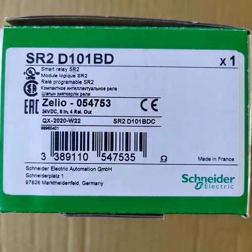 施耐德SR2D101BD逻辑控制器