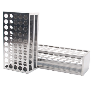 304不锈钢试管架比色管架钢板架孔径13/16/17/19/21/23/26/30/40mm 40/50孔实验室用