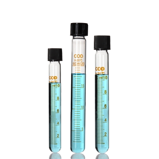 玻璃COD消解管螺口试管高鹏硅水解管10 15 20 25 50 100ml实验室用 带刻度耐高温