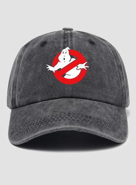 Ghostbusters捉鬼敢死队幽灵禁止符号标志帽子棒球帽男女潮鸭舌帽