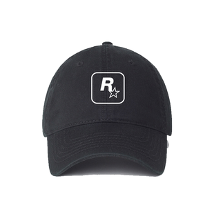 GTA5游戏公司Rockstar Games周边R星标志帽子棒球帽中国风鸭舌帽