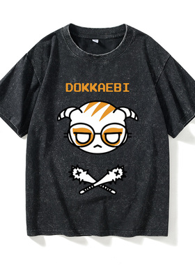 彩虹游戏六号周边围攻6号fuze育碧ela干员T恤短袖休闲衣服女男圆