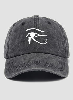 荷鲁斯之眼Horus埃及鹰头神帽子棒球帽男女鸭舌帽遮阳帽户