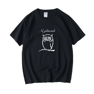 Nightwish夜愿 美声金属摇滚乐队DJT恤短袖新款圆领大码宽松夏季