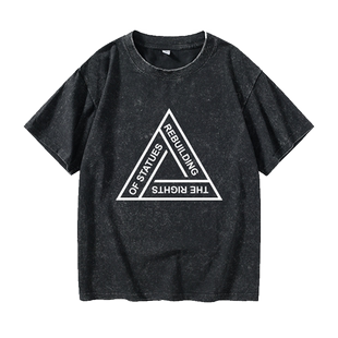 乐队的夏天2周边后海大鲨鱼新裤子岛屿心情T恤短袖休闲衣服女男圆