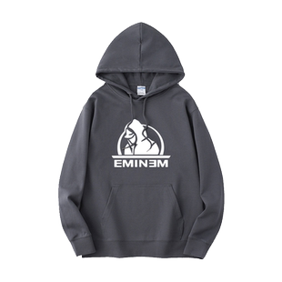 纳姆eminem痞子阿姆摇滚说唱饶舌卫衣连帽个性衣服套头男女上衣宽