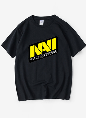 Natus Vincere队服CSGO反恐电竞DOTA2乌克兰NAVI战队T恤短袖港风