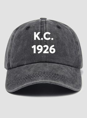 王俊凯快乐大本营同款K.C.1926帽子棒球帽男女百搭鸭舌帽遮阳帽户