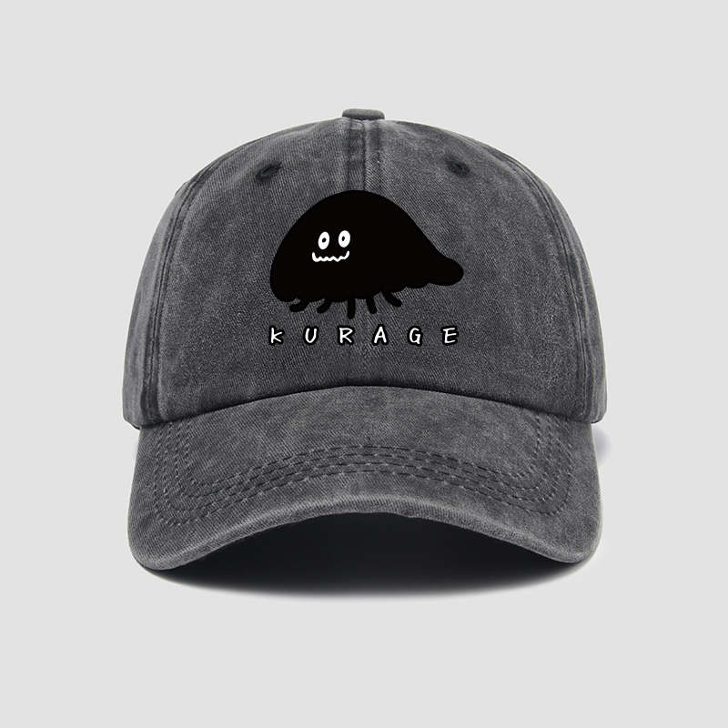 终将成为你 侑のKURAGE 小糸侑水母同款帽子棒球帽男女新款鸭舌帽