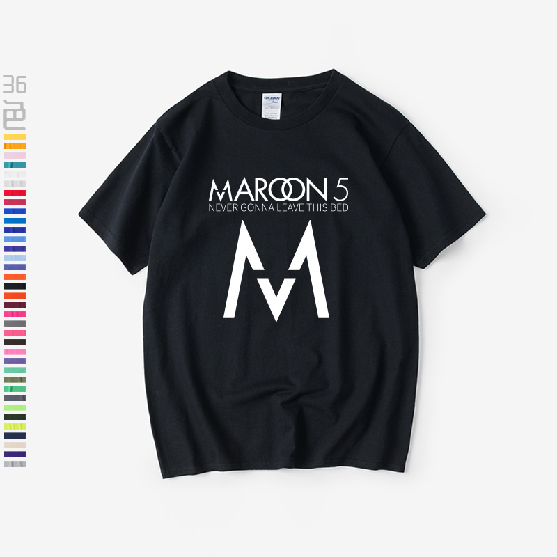 摇滚魔力红乐队短袖学生圆领衣服