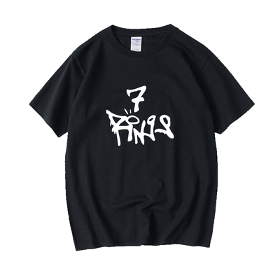 周边T恤短袖圆领大码宽松夏季