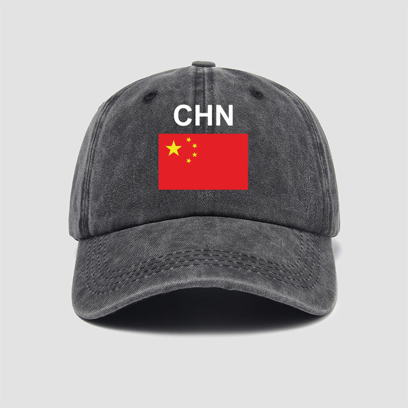 中国China国家队队服男装运动帽子棒球帽男女青少年鸭舌帽遮阳帽