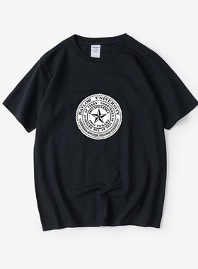 名校贝勒大学Baylor学生校服T恤短袖潮衣服男女圆领大码宽松夏季