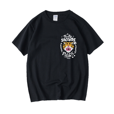 圆领夏季宽松半袖情侣装