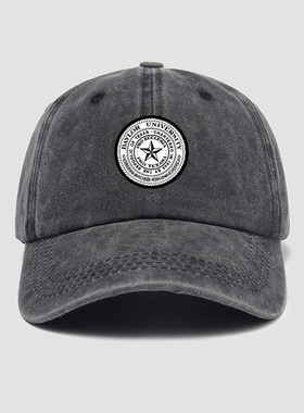 名校贝勒大学Baylor学生校服帽子棒球帽男女水洗软顶鸭舌帽遮阳帽