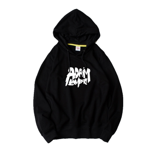 亚当兰伯特adam lambert签名周边卫衣连帽韩版套头宽松男女情侣装