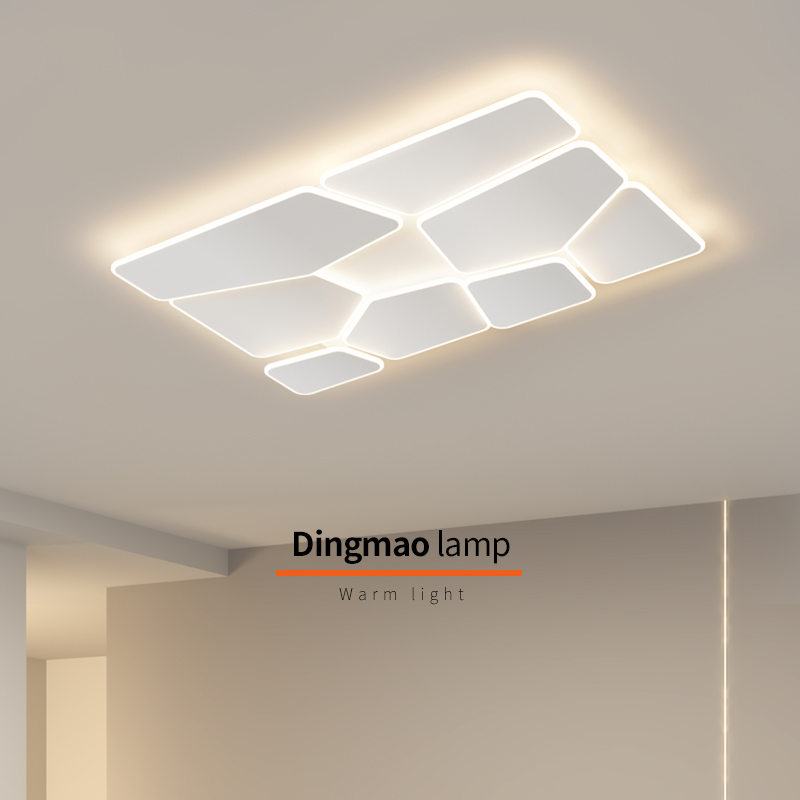 创意设计师长方形客厅吸顶灯