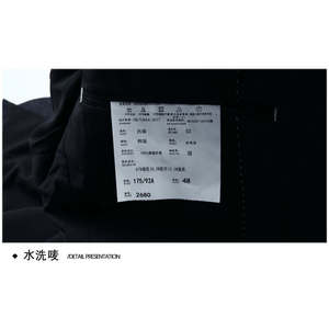 25年秋季薄款品质休闲西服韩版修身字母提花单西外套M2680P139图片