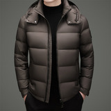 冬季新标高充绒帽可拆纯色简约羽绒服面包服XZ804/82505P300,男装羽绒服,星座804(原QT730), 冬季新标高充绒帽可拆纯色简约羽绒服面包服XZ804/82505P300,男装羽绒服,星座804(原QT730),