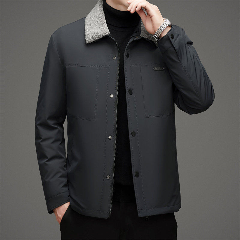 冬季加厚商务保暖冬装男士工装白鸭绒羽绒服XZ804/M9732P210,男装羽绒服,星座804（原QT730）