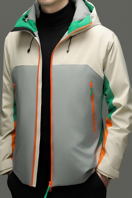 冬季中性风情侣冬季户外羽绒服拼色羽绒外套XZ804/28A83P350，男装羽绒服，星座804（原QT730）