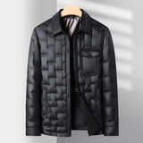 冬季男士休闲轻薄羽绒服加厚保暖压胶夹克XZ804/M6916P180，男装羽绒服，星座804（原QT730）