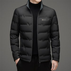 秋冬男士商务休闲轻薄羽绒服加厚保暖修身夹克XZ804/M9706P125图片