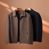 羽绒内胆可拆短款呢子夹克男士秋冬双面呢羊毛大衣男8861P260，男装毛呢大衣，星座804（原QT730）