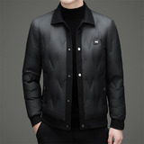 冬季男士休闲轻薄羽绒服加厚保暖压胶夹克XZ804/99852P185，男装羽绒服，星座804（原QT730）