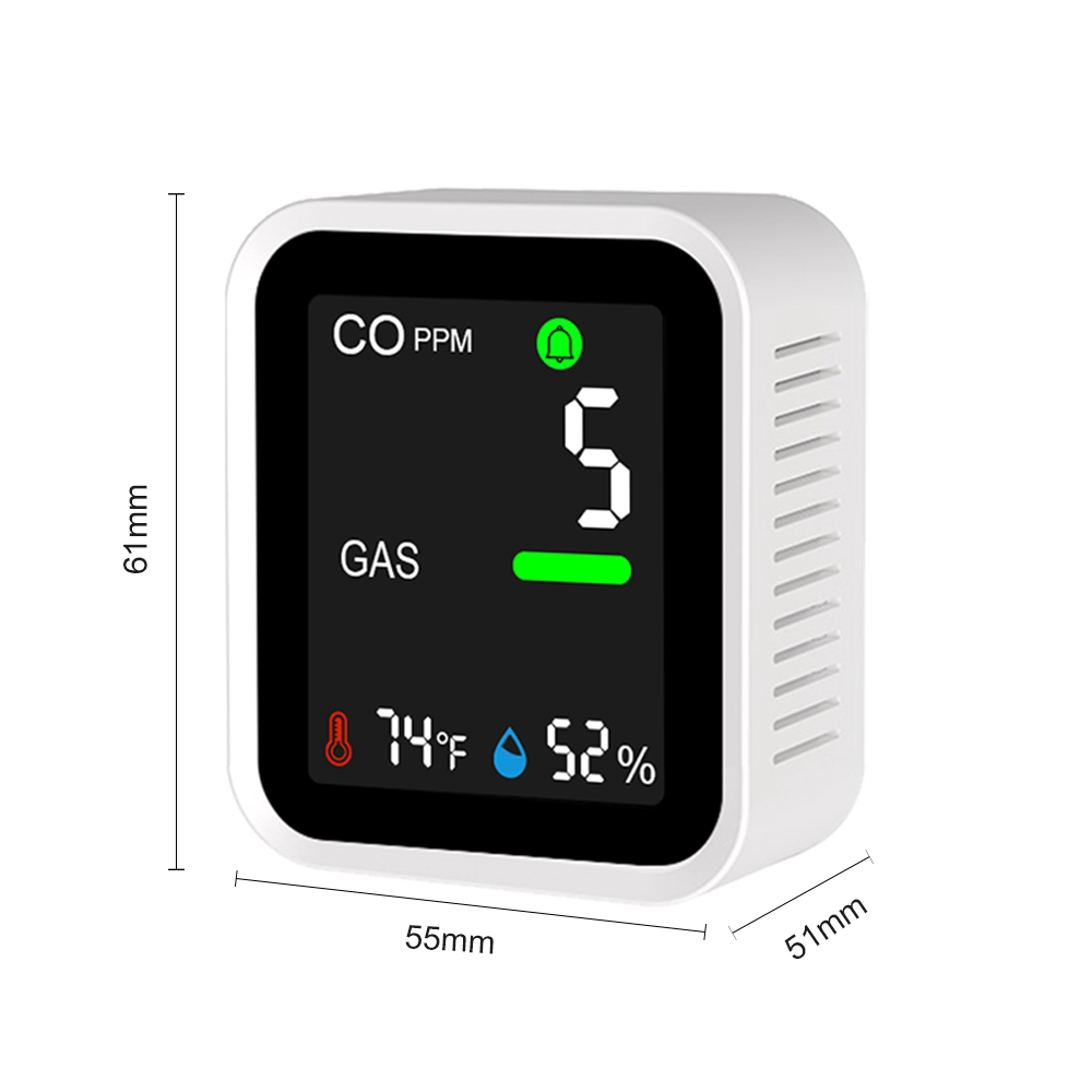 2026款家用一氧化碳检测仪甲烷可燃气体报警器高精度烟雾触发报警