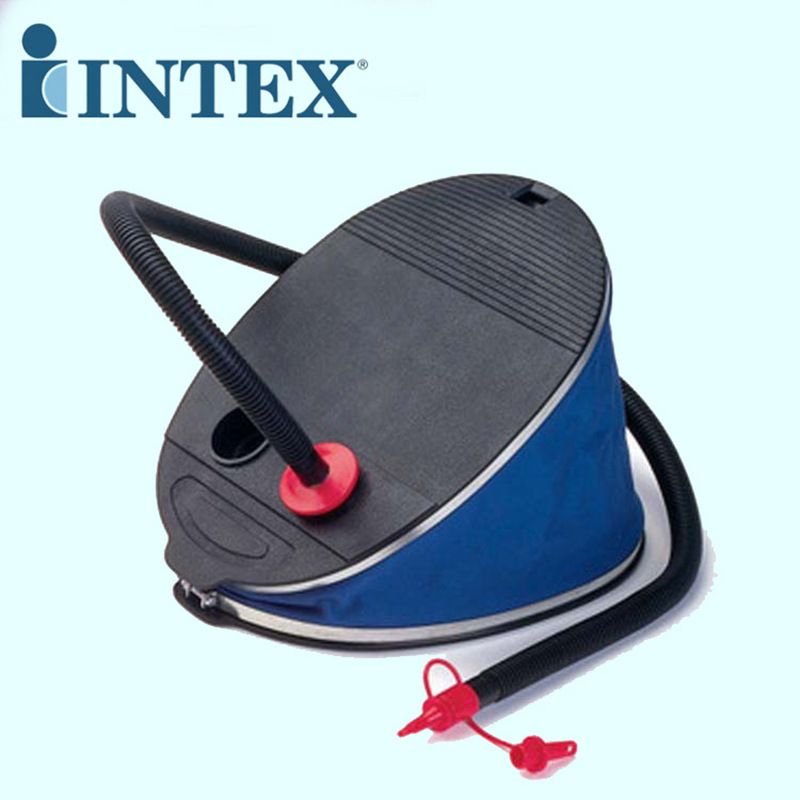 INTEX69611 充气脚泵加大型脚踏气泵打气补气脚踏脚泵打气筒