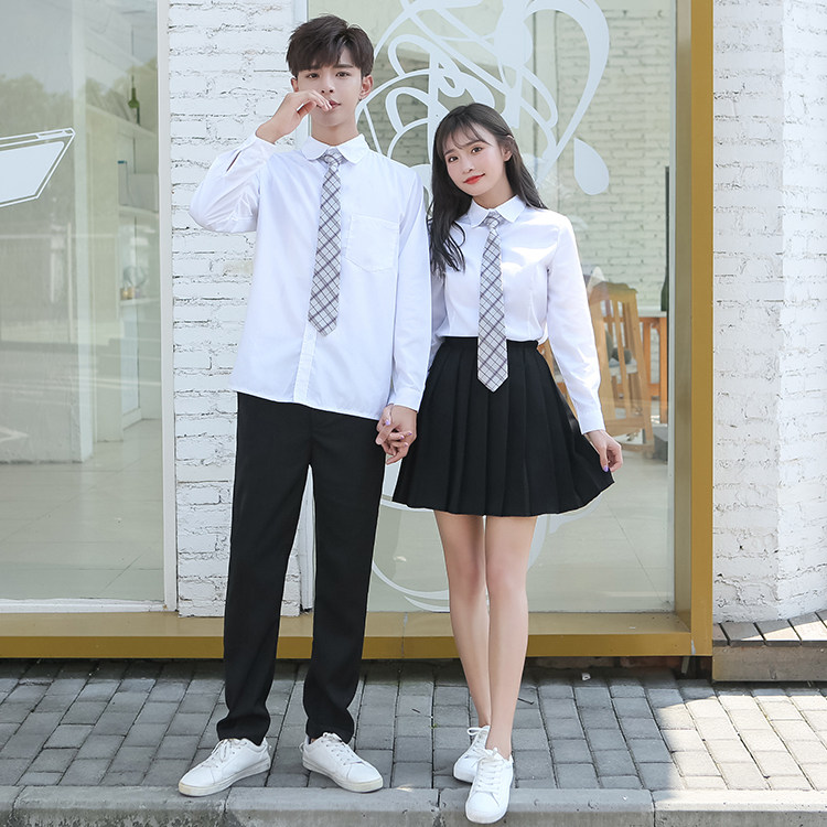 韩版学生班服修身开学季毕业季