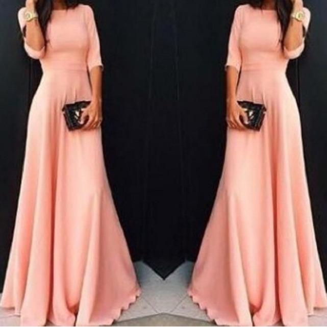 2022速卖通ebay热卖爆款夏季新款七分袖修身连衣裙欧美女装外贸