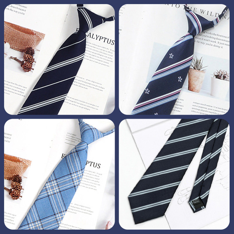 jk学院风条纹格子蓝色领带男女免打懒人领带日系学生校服衬衫领结,服饰配件/皮带/帽子/围巾,领带,淘宝优惠券,粉丝福利购,淘宝优惠卷