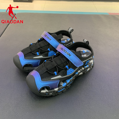 乔丹儿童包头凉鞋男童沙滩运动鞋