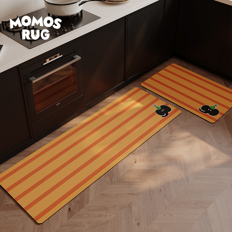 momosrug厨房地垫家用耐脏