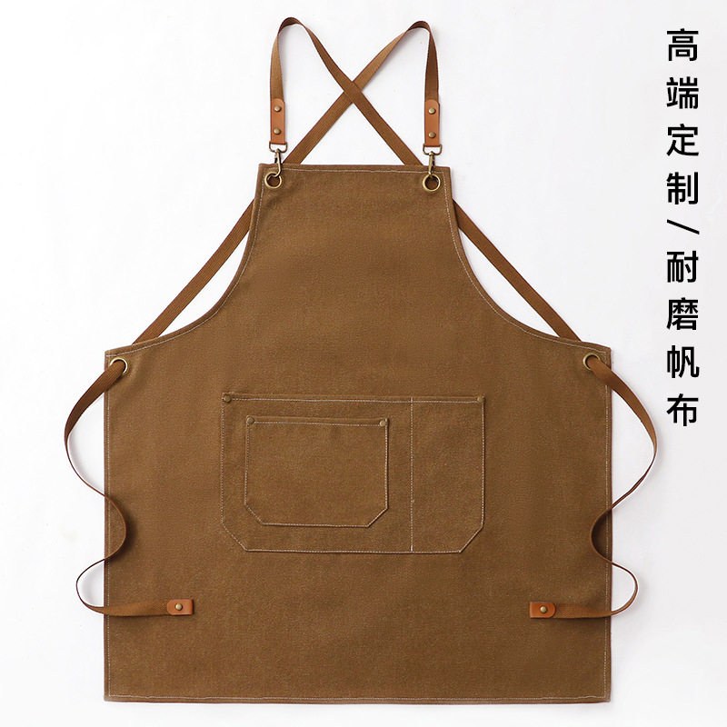 围裙厨房家用2025新款上班做饭工作服秋冬款定 制logo印字男时尚,家庭/个人清洁工具,围裙套装,淘宝优惠券,粉丝福利购,淘宝优惠卷