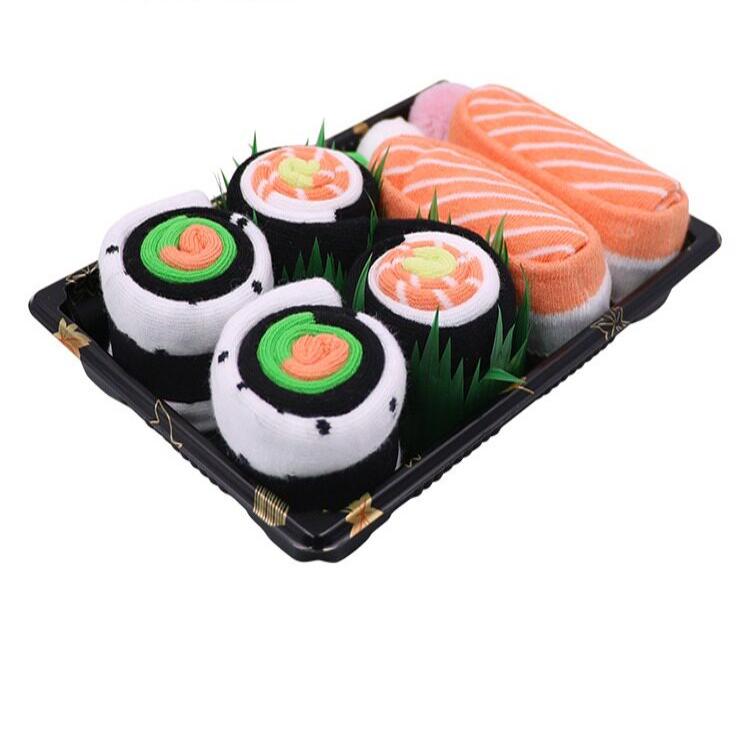 寿司袜中筒创意食物元素袜子整蛊