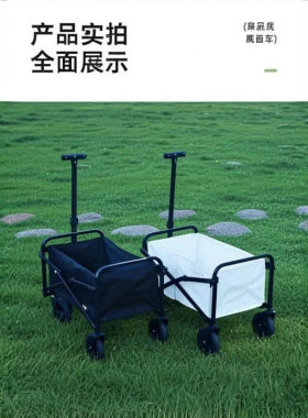 迷你版快递小拉车户外露营车买菜购物车取快递便携收纳折叠车