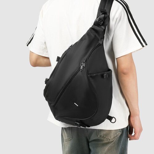日系新款弓箭造型牛津布男士运动