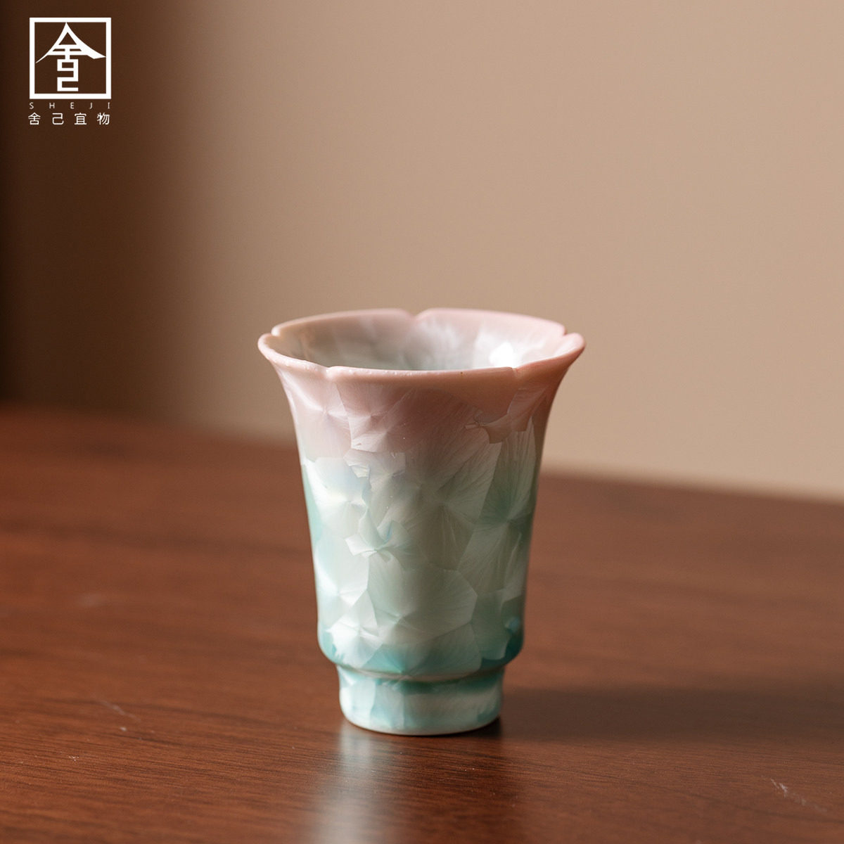 高档窑变结晶釉渐变直口杯家用高档陶瓷主人杯个人茶杯品茗杯,餐饮具,茶杯,淘宝优惠券,粉丝福利购,淘宝优惠卷