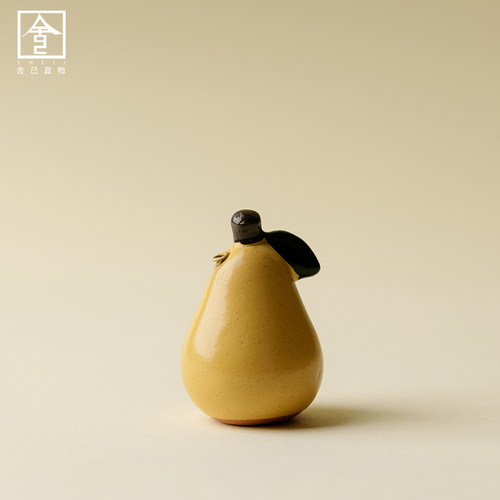 可爱梨子香插檀香茶道盘香薰炉家用室内香托线香插香座零配件