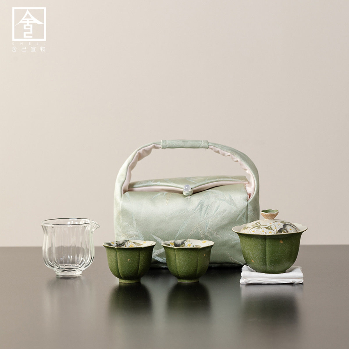 户外便携小青柑旅行茶具套装家用泡茶碗一碗二杯露营泡茶杯送女生,餐饮具,旅行茶具,淘宝优惠券,粉丝福利购,淘宝优惠卷