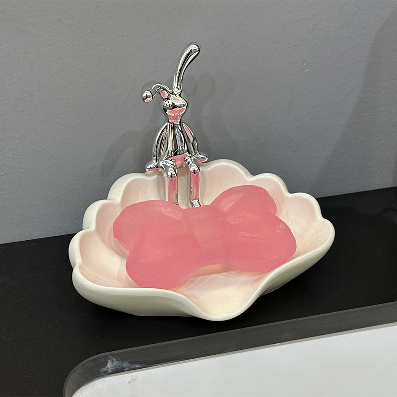 卫生间肥皂盒家用高档沥水置物架