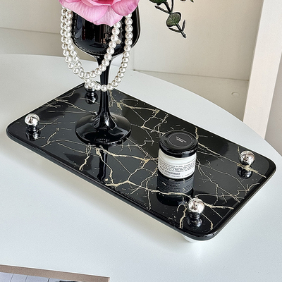 卫生间置物架厕所台面化妆品托盘