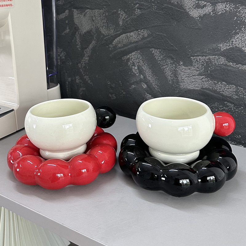 咖啡杯套装陶瓷高颜值可爱马克杯